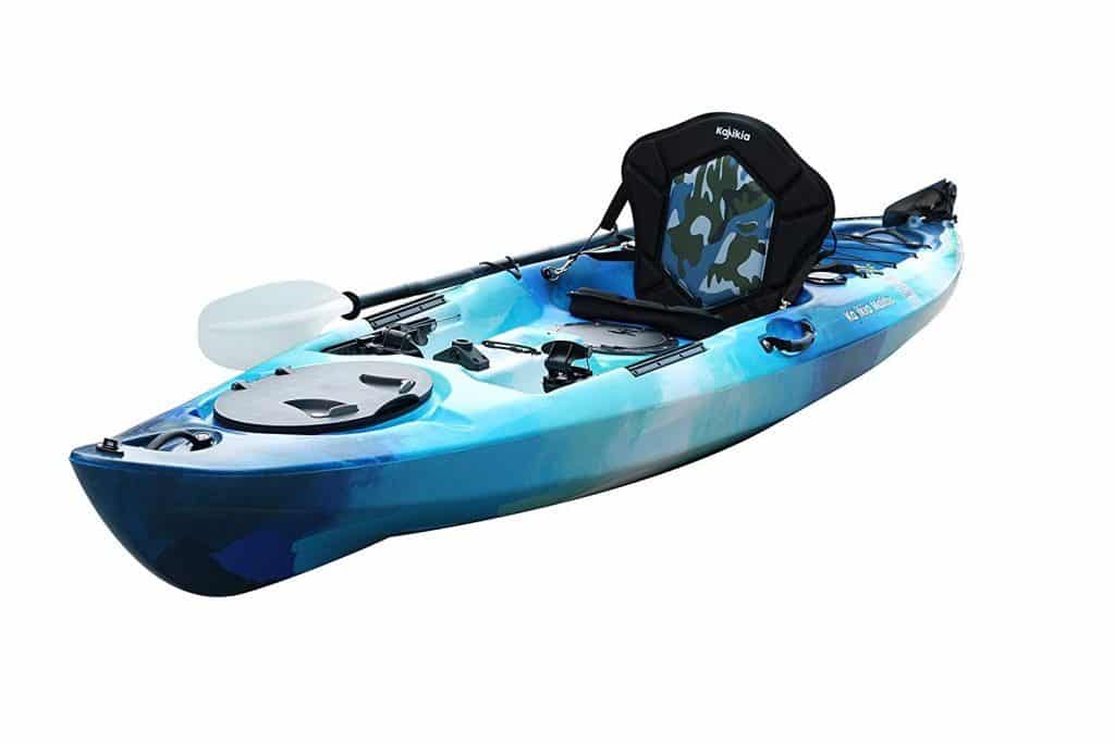 Kajikia 11 Foot-9 Inch Sit-On-Top Recreational Single Person Fishing Kayak